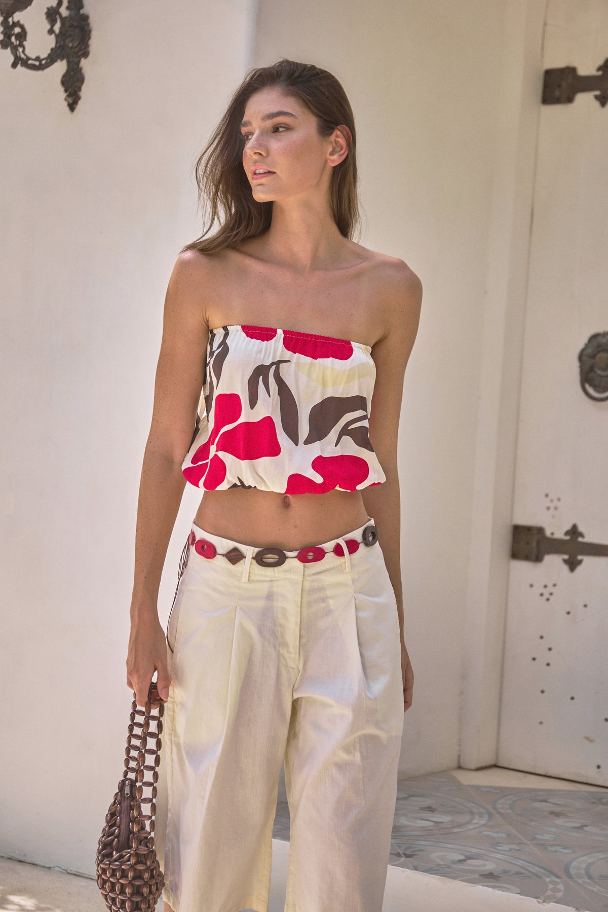 Teva Top Floral Cherry